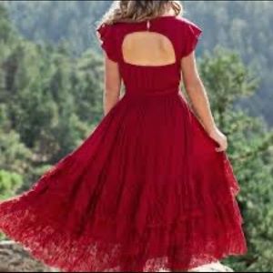 Joyfolie Lorelai dress Red. Size 14. Worn only once!